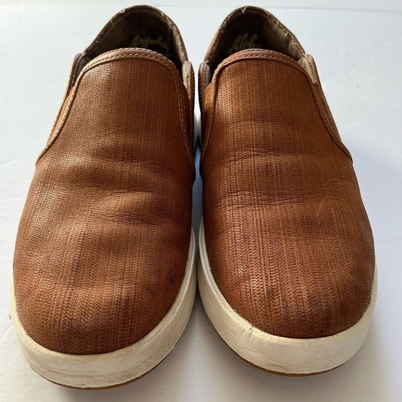 Olukai Ki’Ihele Slip on Casual Shoes Size 6.5 Brown - Picture 2 of 8